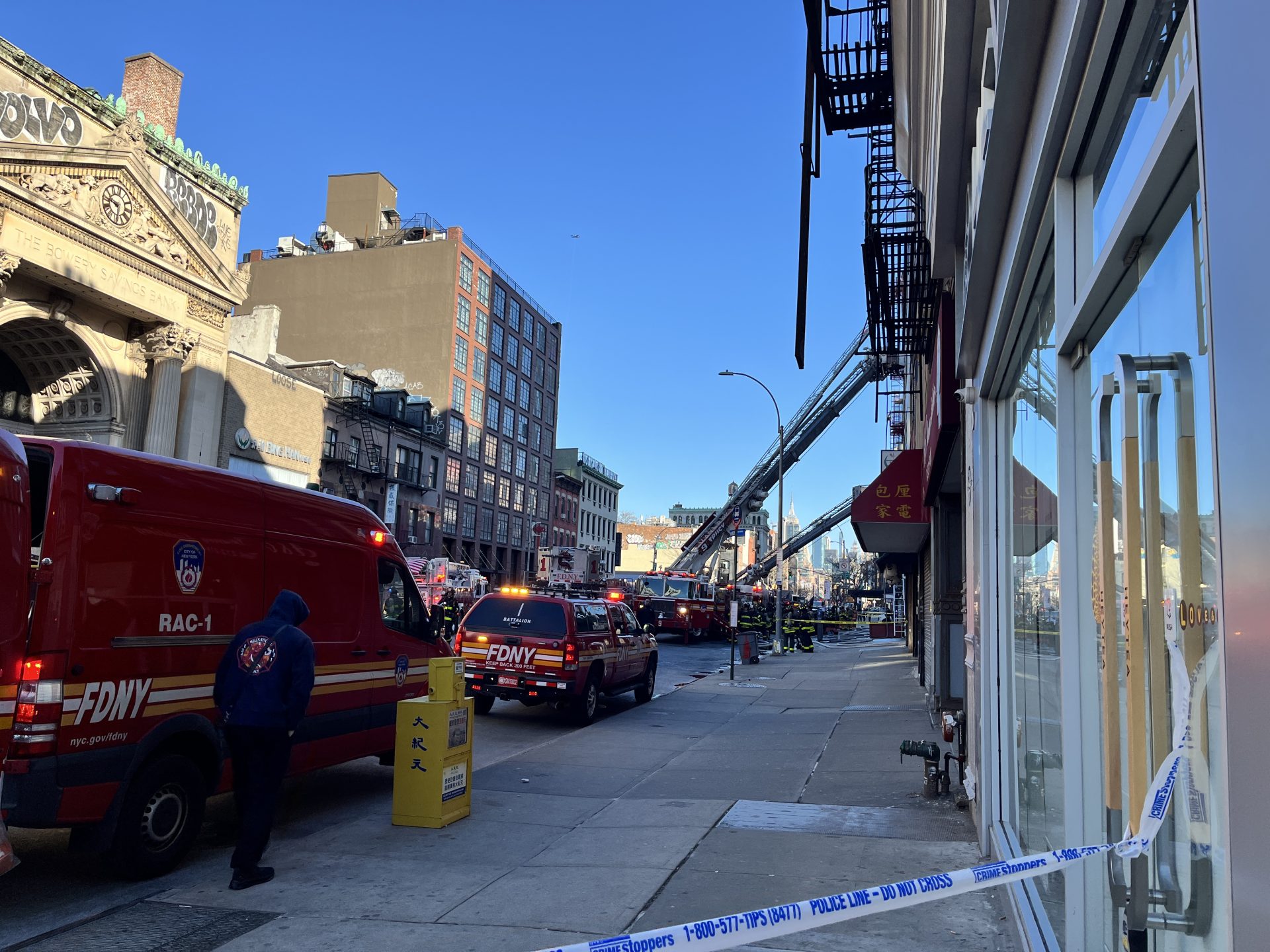 Two-Alarm Fire at Bowery Hotel and Homeless Shelter Injures Seven ...